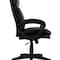 Global Industrial Executive Chair With High Back & Fixed Arms, Bonded Leather, Black 695621-AM - alternate 2